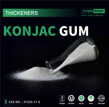 Konjaci kummi kasutamine toiduainetööstuses CASi nr:37220-17-0