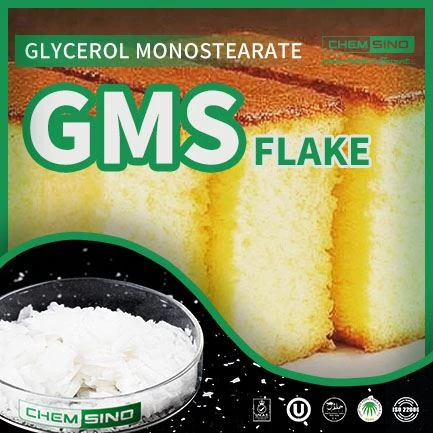 Plastic Glyceryl Monostearate GMS 40 Flake CAS-i nr.{1}}