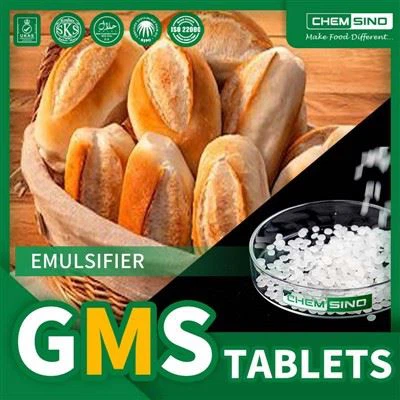 Destilleeritud monoglütseriidide DMG tabletid tööstuslikus CAS-i nr 31566-31-1