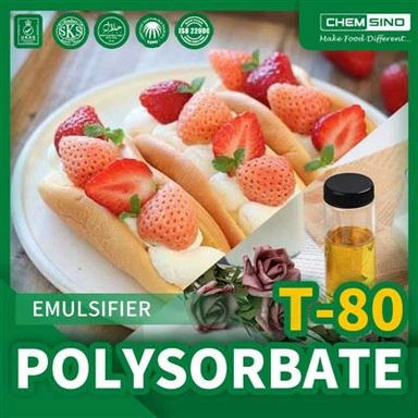 POLÜOKSÜETÜLEENSORBITAANMONOOLEAAT T-80 TWEEN 80 Liquid Cas 9005-65-6