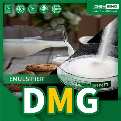 Laialdaselt kasutatav päevatoodete puhul destilleeritud monoglütseriidi DMG pulber CAS nr 123-94-4