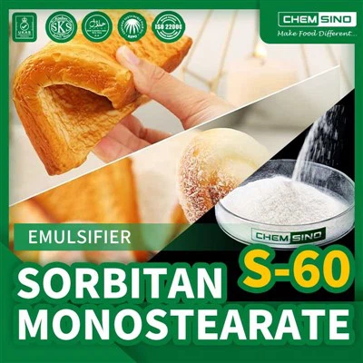Pindaktiivsed ained ja emulgaatorid Span 60 E491 emulgaator sorbitaanmonostearaat